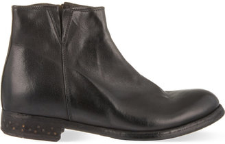 NDC Zippy Leather Ankle Boots