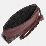 Thumbnail for your product : Coach Bleecker Grommets Pouch Wristlet In Leather