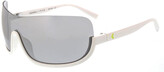 Thumbnail for your product : KENDALL + KYLIE Willow Semi Rim Plastic Shield Sunglasses