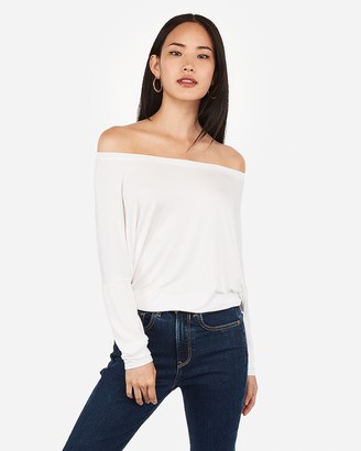 Express Relaxed Off The Shoulder London Tee