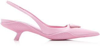 prada pink heels