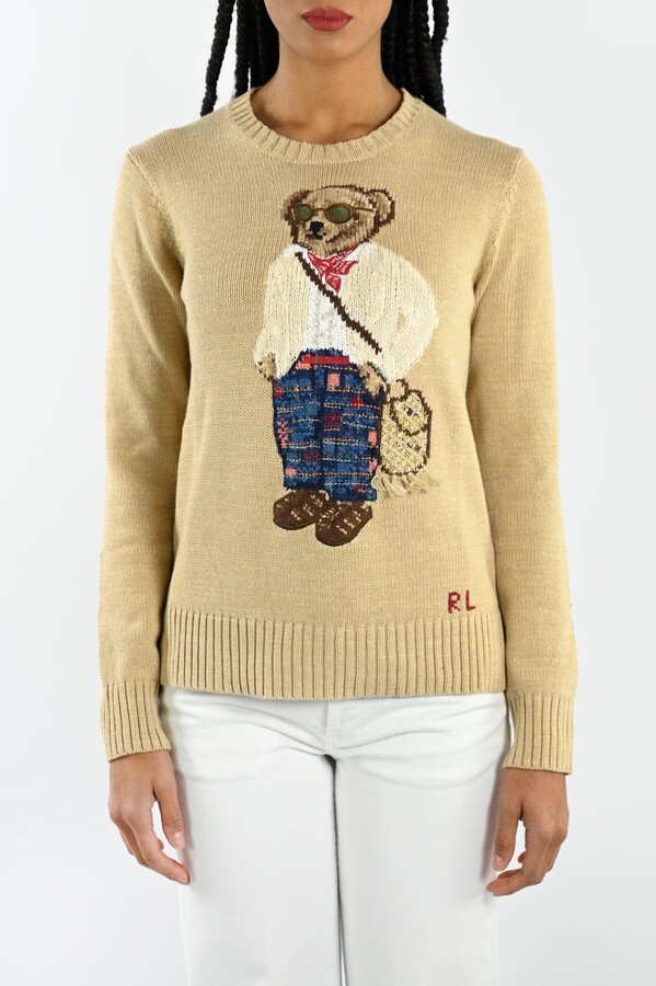 Polo Ralph Lauren Polo Bear Crewneck Sweater - ShopStyle