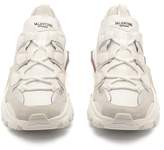 Thumbnail for your product : Valentino Bounce Low Top Leather Trainers - Womens - White