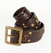 Thumbnail for your product : Joe's Jeans Embossed Stud Belt