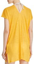 Thumbnail for your product : Majestic Filatures Linen V-Neck Tunic Swim Cover Up