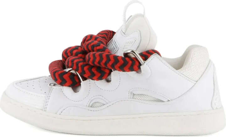 Lanvin Statement Lace-Up Sneakers