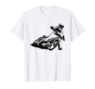 Speedway Rider Tee For Men, Women & Kids Motorcycle Speedway Racer T-shirt Flat Track