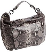 Thumbnail for your product : Rebecca Minkoff grey python print leather 'Luscious' hobo