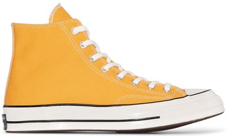 mens yellow converse