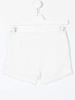 Thumbnail for your product : Chloé Kids broderie anglaise shorts