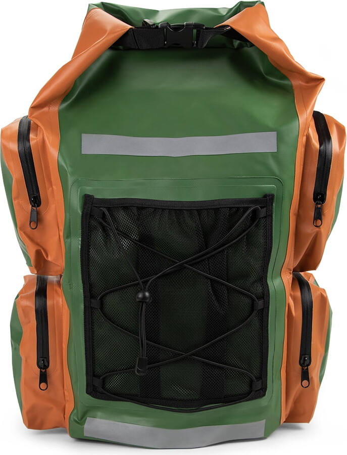 Grizzly Peak Dri-Tech Waterproof Dry Backpack, IP 66 Camping Dry Bag with Shoulder Straps