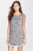Thumbnail for your product : Kensie Print Jersey Sleep Shirt