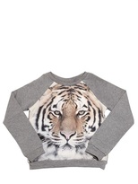 Thumbnail for your product : Tiger Printed Organic Cotton Sweatshirt