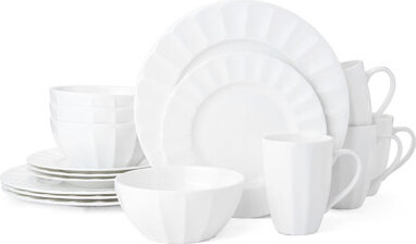 Mikasa Bonaire 16-Piece Lightweight Chip-Resistant Bone China Dinnerware Set Service for 4