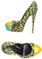 Thumbnail for your product : Casadei Platform courts