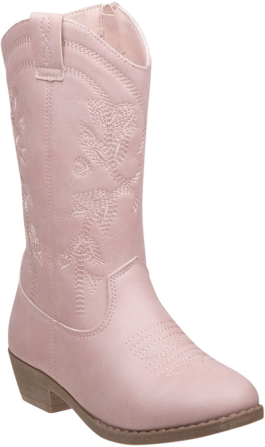 girls pink cowboy boots