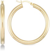 Thumbnail for your product : Simone I. Smith Polished Hoop Earrings in 18k Gold over Sterling Silver