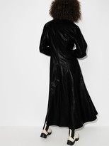 Thumbnail for your product : LVIR Faux Leather Midi Dress