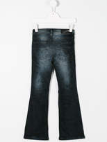 Thumbnail for your product : Diesel Kids flared distressed jeans