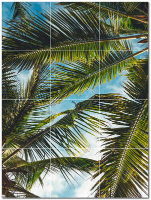 Picture-Tiles.com Trees Photo 6'' x 6'' Satin Ceramic Decorative Mural