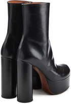 Thumbnail for your product : Vetements Leather Platform Ankle Boots