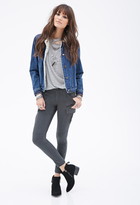 Thumbnail for your product : Forever 21 Skinny Cotton Twill Cargo Pants
