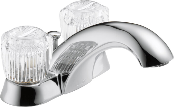 Delta Faucet Delta Classic Two-Handle Centerset Bathroom Faucet - 2522LF-MPU - Chrome