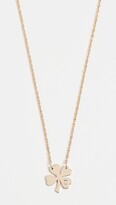 Thumbnail for your product : Jennifer Zeuner Jewelry Clover Necklace with Diamond
