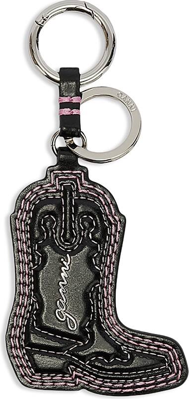 Ganni Western Boot Keyring