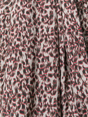 Christian Wijnants layered asymmetric skirt