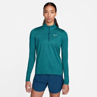 Nike Half Zip Long Sleeve Womens | ShopStyle UK