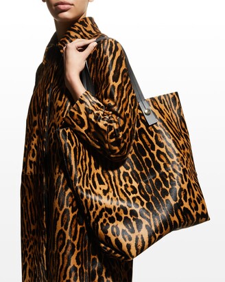 Proenza Schouler Leopard-Print North-South Tote Bag - ShopStyle