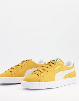 puma mustard trainers
