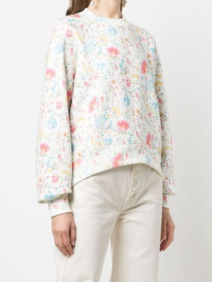 Cynthia Rowley Everly floral-print sweatshirt
