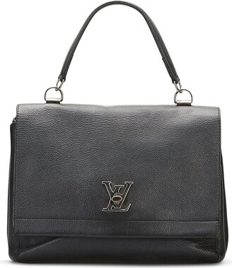 Louis Vuitton® Lockme Ever Mini Black. Size  Black leather handbags, Bags,  Woman bags handbags