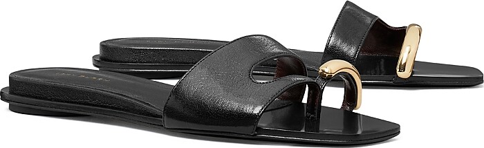 Tory Burch Women's Pierced Slide Sandals