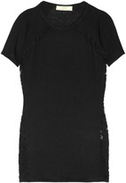 Thumbnail for your product : Vanessa Bruno Lace and jersey T-shirt