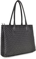 Thumbnail for your product : Fontanelli Black Large Quilted Leather Tote