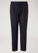 Thumbnail for your product : Emporio Armani Sweatpants In Comfortable Japanese Wool