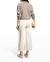 Thumbnail for your product : KHAITE Jo Cashmere Featherweight-Knit Sweater