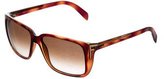 Thumbnail for your product : Fendi Tortoiseshell Logo Sunglasses