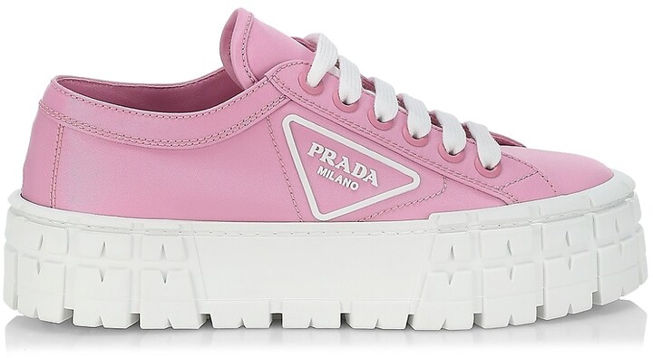 prada pink sneakers
