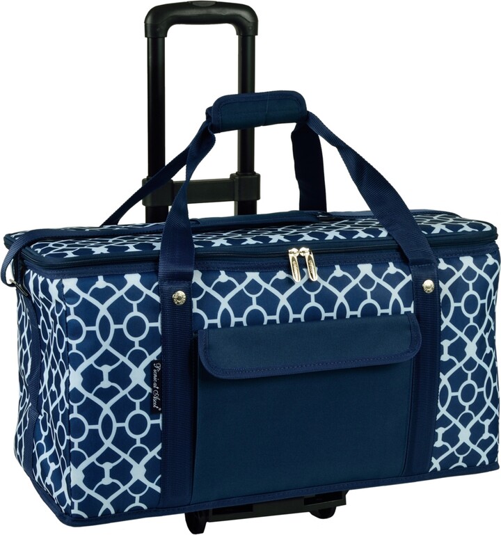 Picnic at Ascot Extra large 36 Quart Hybrid SemiRigid Wheeled Folding