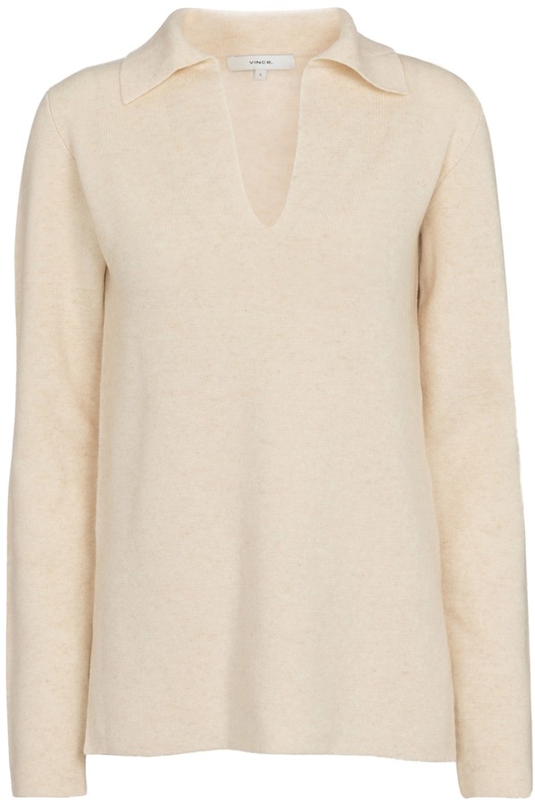 Vince Wool and cashmere sweater - ShopStyle