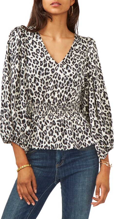 vince camuto leopard print dress