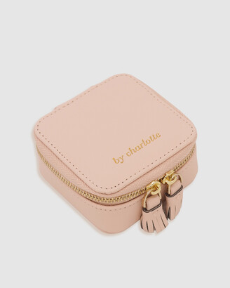 By Charlotte - Women's Pink Home - Mini Blush Jewellery Case - Size One Size at The Iconic