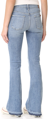 7 For All Mankind Ali Flare Jeans with Released Cuffs