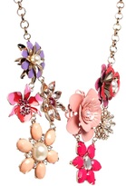 Thumbnail for your product : Lipsy Flower Charm Collar