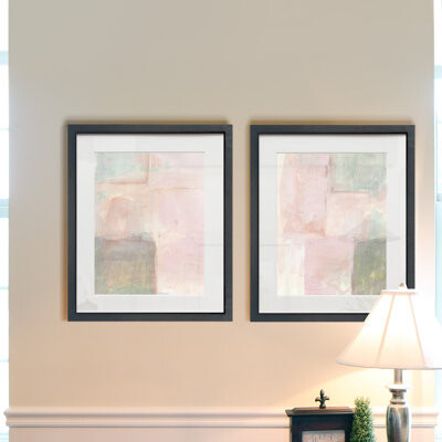Latitude Run Morning Meditation I - 2 Piece Picture Frame Painting Print Set on Paper