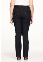 Thumbnail for your product : Ellos Freja Straight-Cut Jeans with Elasticated Sides